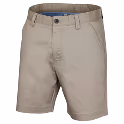 Calvin Klein Mens 2025 Campus Chino Lightweight Stretch Golf Shorts - 38, Stone