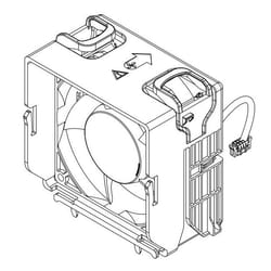 DELL 121-BBBX computer cooling system Computer case Fan