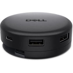 DELL DA326 Wired USB 3.2 Gen 1 (3.1 Gen 1) Type-C Black