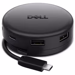 DELL DA326 Wired USB 3.2 Gen 1 (3.1 Gen 1) Type-C Black - Additional view 4