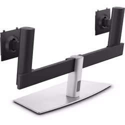 DELL Pro Dual Monitor Stand MDS26 68.6 cm (27") Desk Black, Silver - Additional view 4