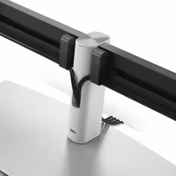 DELL Pro Dual Monitor Stand MDS26 68.6 cm (27") Desk Black, Silver - Additional view 5