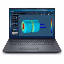 DELL Pro Max 18 Plus MB18250 Intel Core Ultra 9 285HX Mobile workstation 45.7 cm (18") Quad HD+ 32 GB DDR5-SDRAM 1 TB SSD NVIDIA RTX PRO 3000 Blackwell Wi-Fi 7 (802.11be) Windows 11 Pro UK English Black