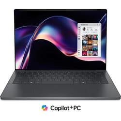 DELL XPS 14 DA14260 Copilot+ PC Intel Core Ultra X7 358H Laptop 35.6 cm (14") Touchscreen 2.8K 32 GB LPDDR5x-SDRAM 1 TB SSD Wi-Fi 7 (802.11be) Windows 11 Pro UK English Graphite