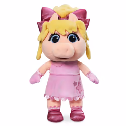 Disney Miss Piggy Plush - Muppet Babies - Small