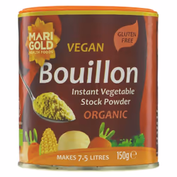 Marigold Bouillon Powder - Organic 150g ( Pack of 6 )