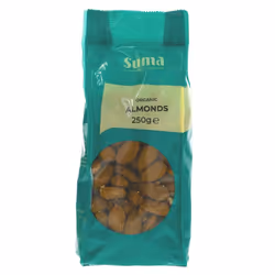 Suma Almonds - Organic 250g (Pack of 6)