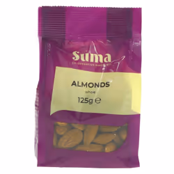 Suma Almonds 125g (Pack of 6)