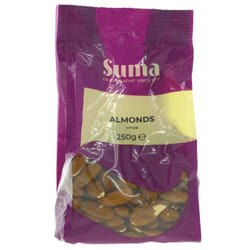 Suma Almonds 250g (Pack of 6)