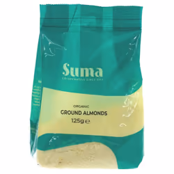 Suma Almonds, ground - organic 125g ( pack of 6 (