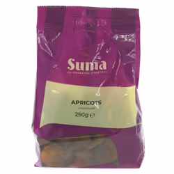 Suma Apricots - Select SO2 250g (Pack of 6)