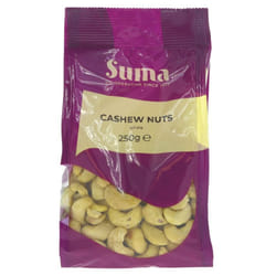 Suma Cashew - Whole 250g (Pack of 6)