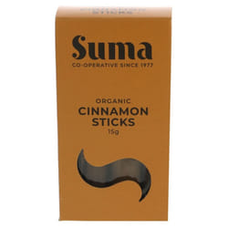Suma Cinnamon Bark - Organic 15g (Pack of 6)