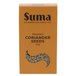 Suma Coriander Seed - Organic 40g (Pack of 6)