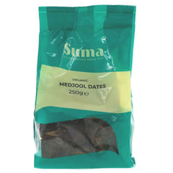 Suma Dates - Medjool Organic -250g ( pack of 6 )