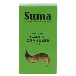 Suma Garlic Granules - Organic 25g (Pack of 6)