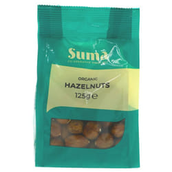 Suma Hazelnuts - organic -125g ( pack of 6 )