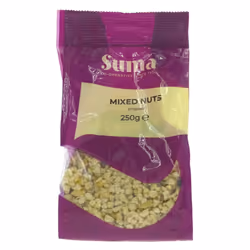 Suma Mixed Nuts - Chopped 250g (Pack of 6)