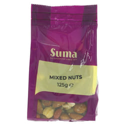 Suma Mixed Nuts 125g (Pack of 6)