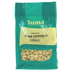 Suma Pine Kernels - organic -125g ( pack of 6 )