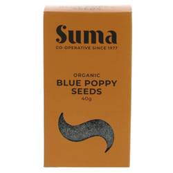 Suma Poppy Seed Blue - Organic 40g (Pack of 6)