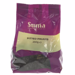 Suma Prunes - pitted Ashlock 250g (Pack of 6)