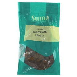 Suma Sultanas - organic - 250g ( pack of 6 )