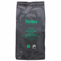 Suma Sumatra Ground Coffee 227g (Pack of 6)
