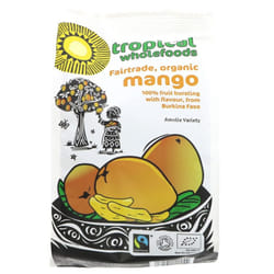 Tropical Wholefoods Fairtrade Organic Mango -100g ( pack of 14 )