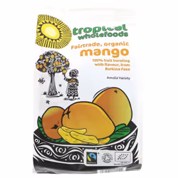 Tropical Wholefoods Fairtrade Organic Mango -100g ( pack of 14 )