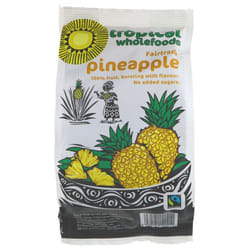 Tropical Wholefoods Sun Dried Pineapple -100g ( pack of 14 )