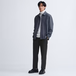 Uniqlo Japan Smart Ankle Pants  Wool Like  Standard Length 64.5 70.5cm - 06 GRAY/4XL