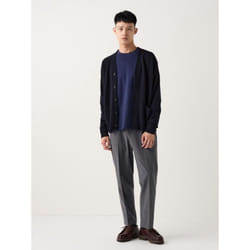 Uniqlo Japan Smart Ankle Pants  Wool Like  Standard Length 64.5 70.5cm - 06 GRAY/XS