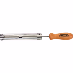OREGON 5/32-Inch (4.0Â mm) Chainsaw File and Holder with Angle Guides to Sharpen 1/4-Inch, 3/8-Inch Low Profile Chainsaw Chains (Q16265C)