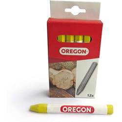 Oregon 295363 Multi Surface Marking Crayon - Yellow (Pack of 12)