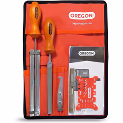 Oregon 558550 Sharpening and Bar Maintenance Kit for .325' Chainsaw Chain, with 4.8mm (3/16-Inch) Round File, 3/16'