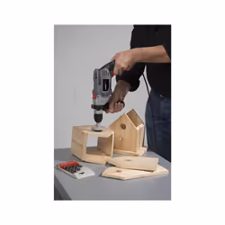 Powerplus POWE10035 drill Keyless Black, Grey, Red, Silver - Additional view 6