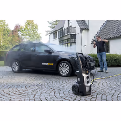 Powerplus POWXG90425 pressure washer Upright Electric 468 l/h 2500 W Black, Grey