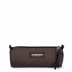 Eastpak Benchmark, Soft pencil case, Polyamide, Brown, Monochromatic, Zipper, 205 mm