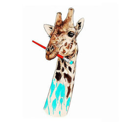Giraffes with Sunglasses Funny Art Posters And Prints Black And White Animals Canvas Paintings on the Wall Art Pictures Cua - purple, 20x30cm no frame
