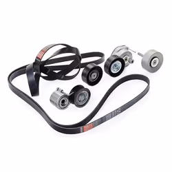 GATES EuroGrip® K026PK2448 V-ribbed belt set AUDI: A5 B8 Convertible, A4 B8 Avant, A5 B8 Coupe