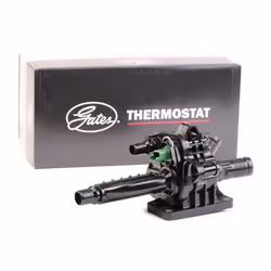 Engine thermostat; GATES; 83 with gaskets/seals with housing; for CITROËN, PEUGEOT, FIAT, TOYOTA, OPEL; 1336AX, 1336AX, 96845 ...