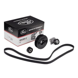GATES K057PK1973 V-ribbed belt set with crankshaft pulley VAUXHALL: Vivaro Van, RENAULT: TRAFIC 2 Kasten, ESPACE 4