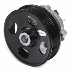 GATES WP0120 Water pump with belt pulley, for V-ribbed belt pulley VAUXHALL: Corsa Mk3, Corsa Mk4, Astra Mk6, FIAT: Grande Punto Hatchback