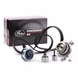 Water Pump + Timing Belt Kit; GATES; with water pump; for VOLKSWAGEN, AUDI, SEAT, SKODA, VW