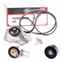 Water Pump + Timing Belt Kit; GATES; with water pump; for PEUGEOT, FORD, CITROËN, DS, TOYOTA; 16105777, 1610577780, 161057778 ...