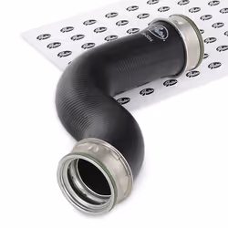 Turbocharger Hose; GATES; AEM (Ethylene Acrylate Rubber); for AUDI, VOLKSWAGEN, VW; 8D0145834F, 8D0145834F