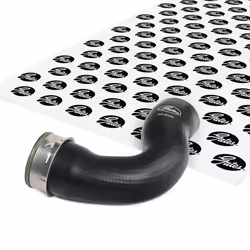 Turbocharger Hose; GATES; AEM (Ethylene Acrylate Rubber); for VOLKSWAGEN, SEAT, SKODA, VW, AUDI; 1J0145762BJ, 1J0145838T, 1J0 ...