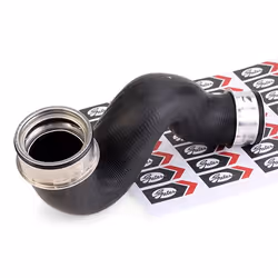 Turbocharger Hose; GATES; AEM (Ethylene Acrylate Rubber); for VOLKSWAGEN, SKODA, VW; 3B0145828D, 3B0145828G, 3B0145828G