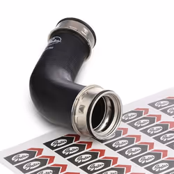 Turbocharger Hose; GATES; AEM (Ethylene Acrylate Rubber); for SEAT; 6Q0145834D